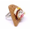 Bague Gaufre au Chocolat