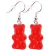 Boucles d'Oreilles Oursons Fraise