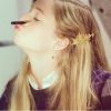 Barrette Gold Star