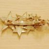 Barrette Gold Star