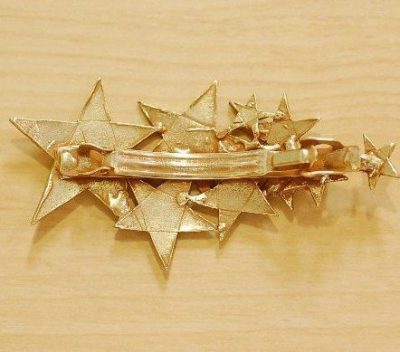 Barrette Gold Star