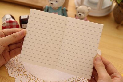 Carnet Rilakkuma Rose