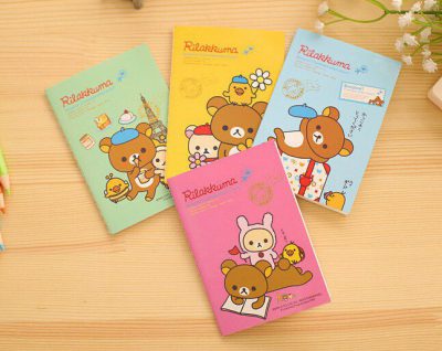 Carnet Rilakkuma Rose