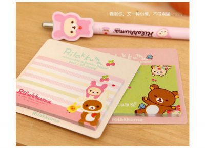 Small Sticky Note Rilakkuma