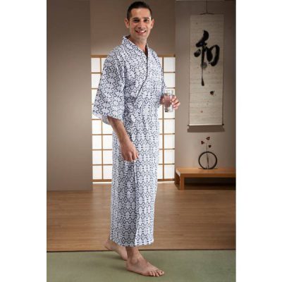Kimono japonais en coton pour homme