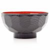 Bol japonais laqué noir soupe Miso