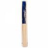 Eventail pliant japonais bleu fleurs de ceriser