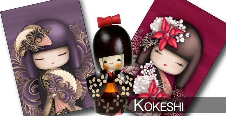 kokeshi traditionnelle