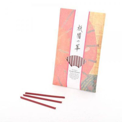 15 encens japonais bio fleurs fraiches