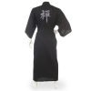Kimono Japonais Zen homme long noir