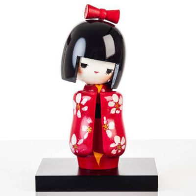 Poupée japonaise Kokeshi Jeune fille