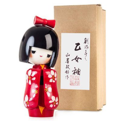 Poupée japonaise Kokeshi Jeune fille