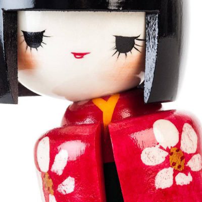 Poupée japonaise Kokeshi Jeune fille