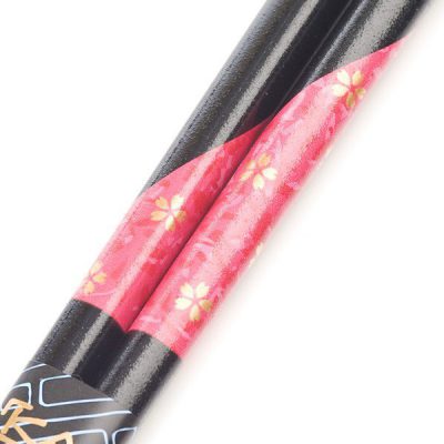 Baguettes japonaises Fleur de Cerisier Rouge (hashi)