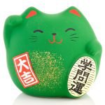 Petit chat porte bonheur Feng Shui des études