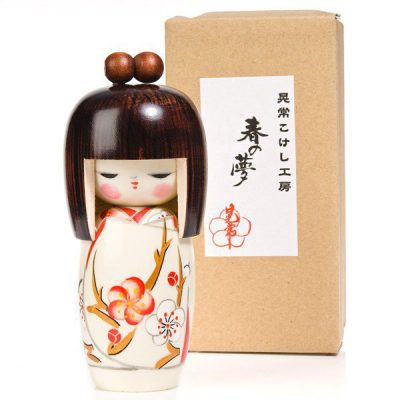 Poupée authentique Kokeshi Rêve de Printemps japonaise