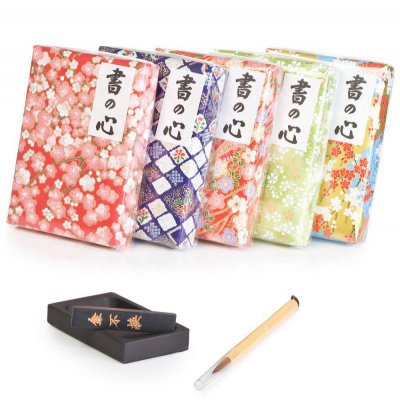 Set de calligraphie japonais papier Washi