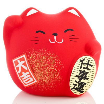 Petit chat Feng Shui pour la prospérité et la chance au travail