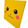 Toile imprimée inspirée Pikachu