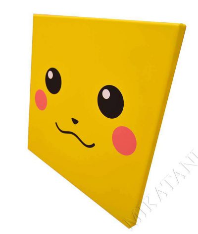 Toile imprimée inspirée Pikachu