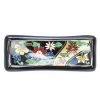 Repose baguettes japonaises floral noir