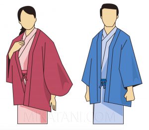 Veste kimono haori