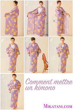 comment un kimono japonais ?