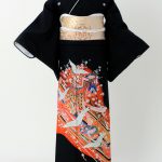 kimono japonais kurotomesode