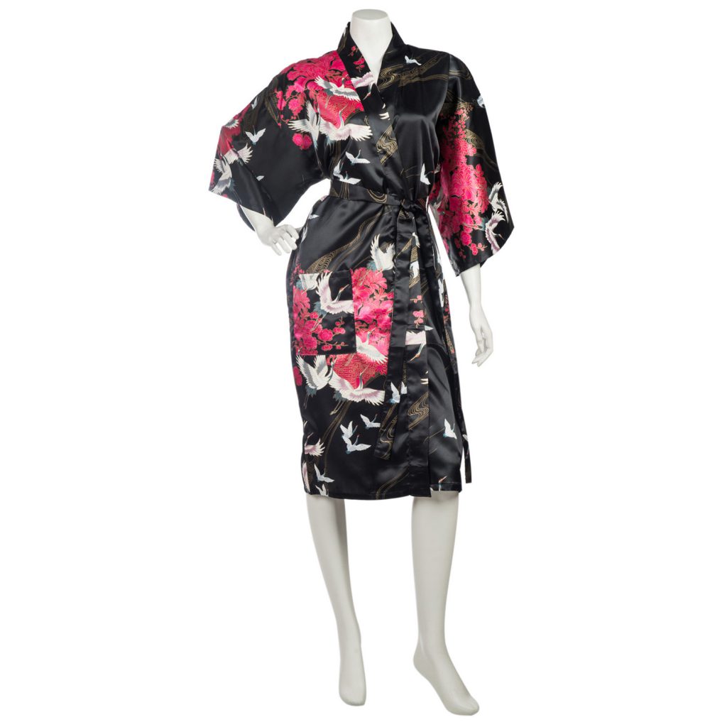 Robe kimono à fleurs – Univers Kimono