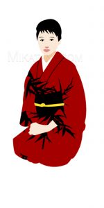 kimono femme japonais