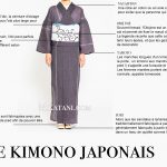 Le kimono japonais en détails